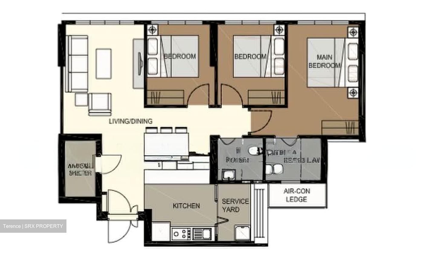 Blk 622B Tampines Greenverge (Tampines), HDB 4 Rooms #581828271